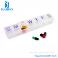 Cheap durable plastic weekly medicine box